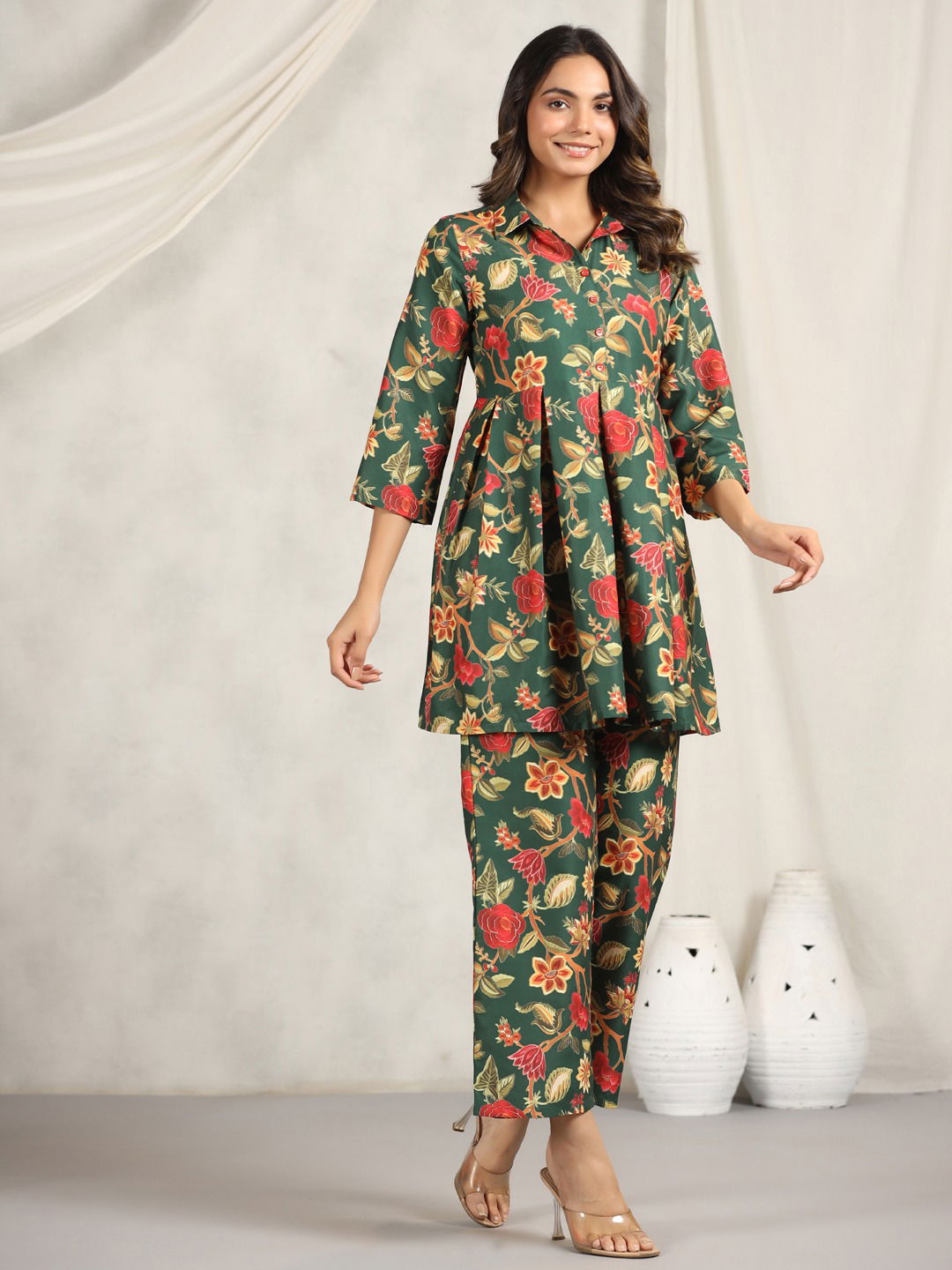 Soan FF Designer Rayon Cotton Digital Printed Cord Set Wholesale Shop In Surat
